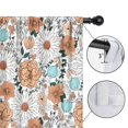 thumbnail image 4 of Blackout Kids Curtains,Pioneer Flower Floral Print Pattern Childrens Insulated Curtains Set Of 2,Bedroom Essentials,Toddler Room Decor 42"x54", 4 of 5
