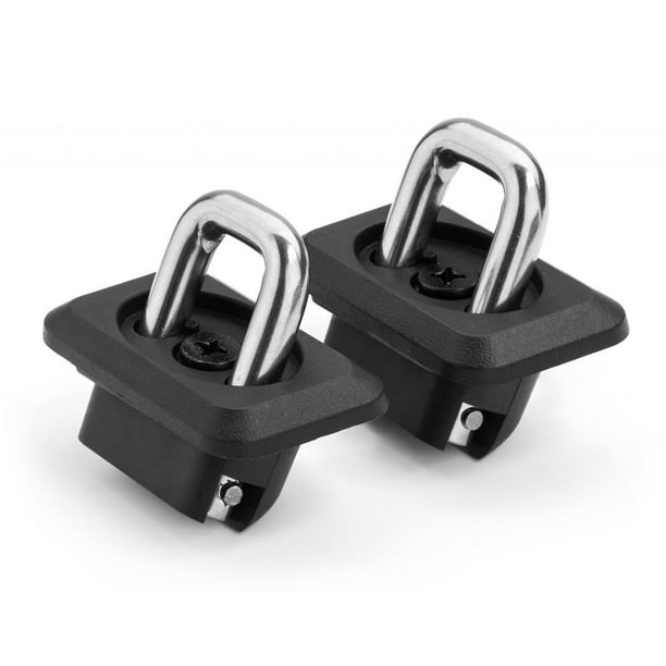 Bull Ring 1001 1 Pair Retractable Sidewall Truck Tie Down Anchor Points 07 19 Silverado Sierra 15 19 Colorado Canyon Walmart Com