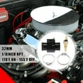thumbnail image 2 of 1 Set Car Engine Coolant Temperature Sensor Switch Radiator Hose Fitting Adapter 32mm 170'F On-155'F Off, 2 of 6