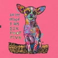 thumbnail image 2 of Dean Russo In My Mind Dog Lover Ladies Racerback Tank Top, Hot Pink, Small, 2 of 6