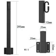 thumbnail image 3 of Multi-Purpose Outdoor String Lamp Poles - Garden Courtyard String Light , Independent Chandelier Stands, Fence Lighting Holders, 3 of 3