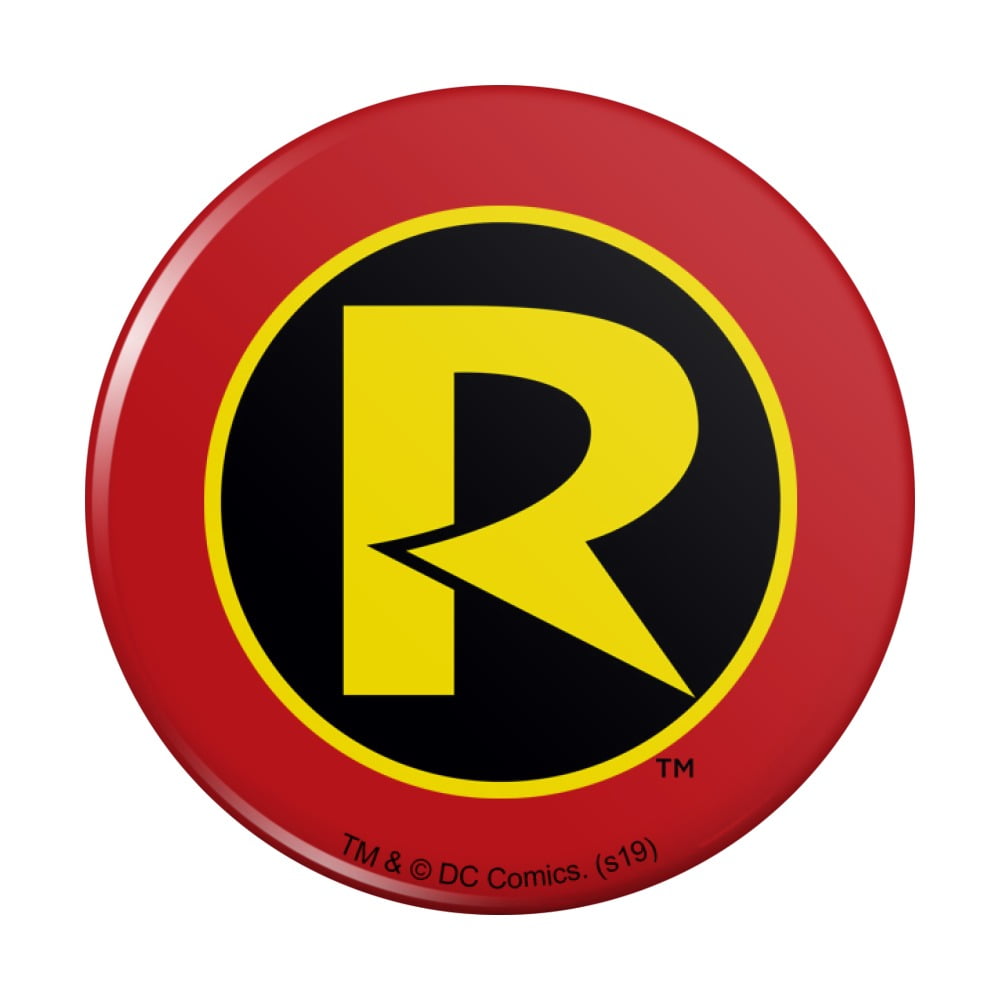 Batman Robin Logo Pinback Button Pin - Walmart.com