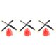 thumbnail image 1 of 3X A280.0009 Propeller Paddle Blade y A280.0014 Carenado para XK A280 RC Airplane Repuestos Accesorios, 1 of 5