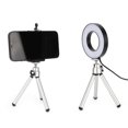 thumbnail image 3 of ANGGREK Fill Light,Light,Fill Light 3.5 Inch Makeup Selfie Circle Light Double Silver Bracket Mobile Phone Holder For Video Recording Photography, 3 of 8