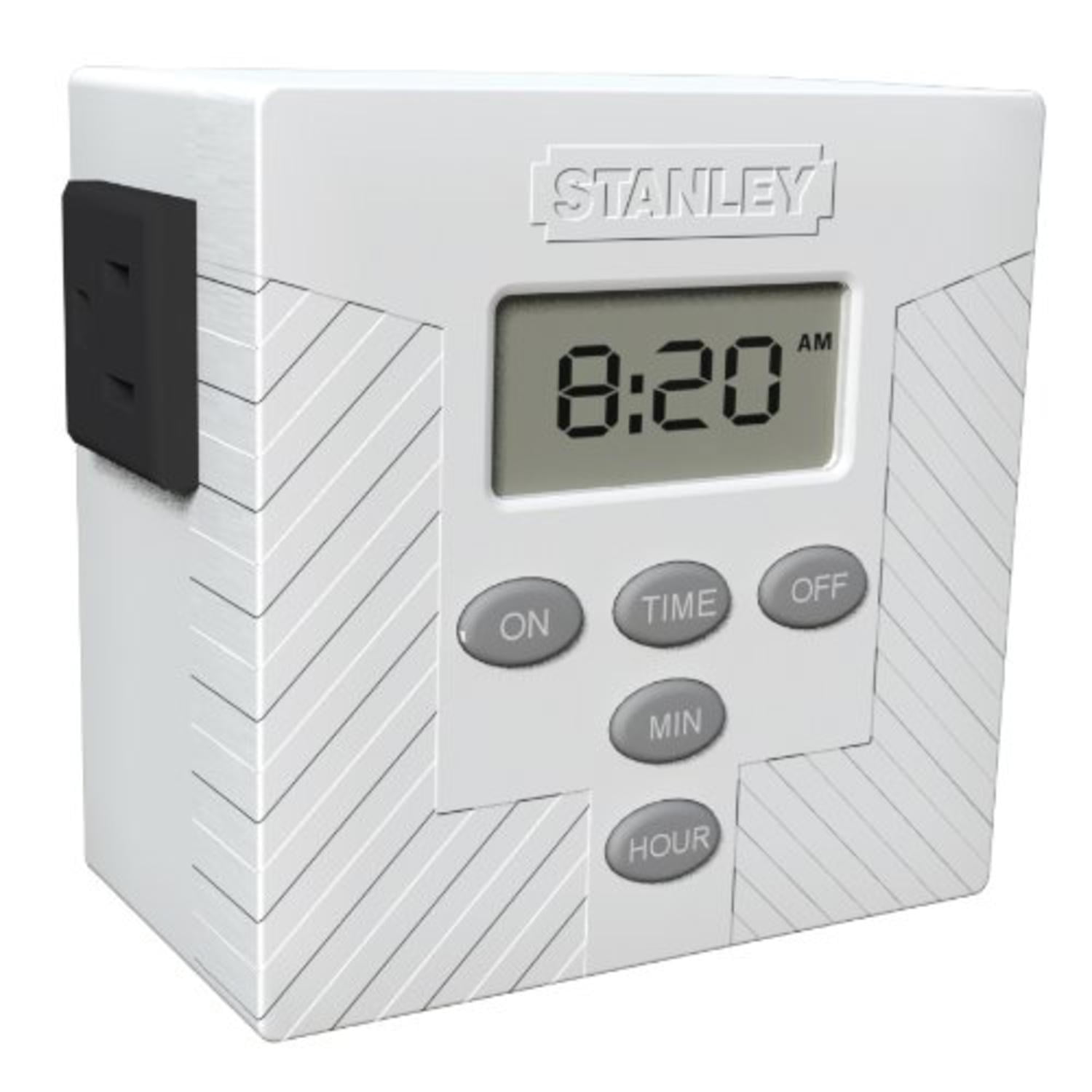 Stanley TimerMax Daily Twin 2-Outlet Daily Digital Timer by Stanley