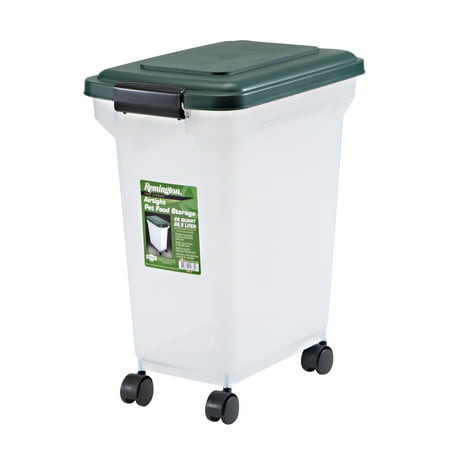 UPC: 0762016446851 | Remington® 22lb Airtight Dog Food Container with Wheels  Green