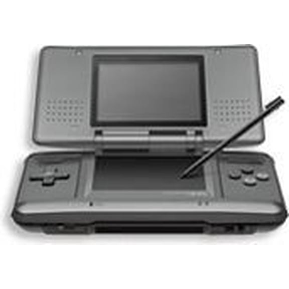 Restored Nintendo DS Original Handheld Console Graphite Black Dual Screen Gaming System with Touchscreen, Wireless Multiplayer & GBA Compatibility