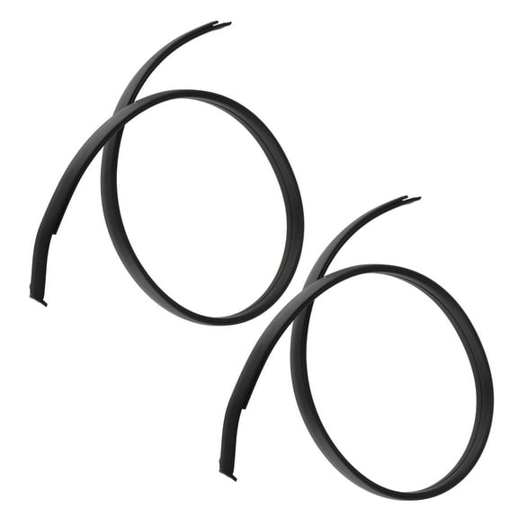 Unique Bargains 1 Pair Car Roof Drip Weatherstrip for Toyota Tundra Double Cab 2007-2021 No.755520C050/755510C050