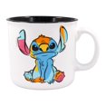 thumbnail image 2 of Taza Camper Silver Buffalo Disney Lilo and Stitch Ohana 590 ml, 2 of 9