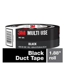 3M Black Duct Tape, 1.88 inches x 55 yards, 1 Roll
