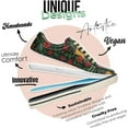 thumbnail image 5 of Dogo Vegan Leather Sneakers for Women - Handmade and Unique Fashion Sneakers for Women, Arrows Design, Size 7, 5 of 5