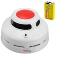 thumbnail image 1 of Sensor de Humo Profesional SmokyPro Alarma Visual Roja Sensor Humo Bateria 9V incluida 85 a 105dB-10 a 50°C Blanco 10 Pz VentDepot MXSMO-003, 1 of 1