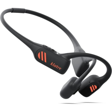 klatre LS1 Bone Conduction Headphones Sunrise (Black/Red)