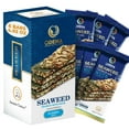 thumbnail image 1 of AMAZIN CHOICES Seaweed Crunch with Almonds & Nuts Classic Flavor – Healthy Vegan Snack Bars, Seaweeds Sheets, Crispy Texture, Nutty Taste, and On-the-Go Energy Snacks - 114g (6 Bars), 1 of 7