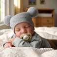 thumbnail image 4 of Muñeca Reborn ADFO Realistic Boy de 50 cm con accesorios para más de 3, 4 of 9
