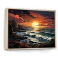 thumbnail image 2 of Designart "Connemara Dreams Sunset Over the Irish Landscape II" Ireland Floater Framed Canvas Art Print, 2 of 7