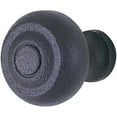 thumbnail image 3 of Emtek 76016 Fb Brittany 1.25 in Cab Knob in Flat Black Steel, 3 of 3