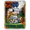 LHM NCAA Notre Dame Fighting Irish Acrylic Tapestry Throw, 48 x 60 in.
