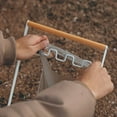 thumbnail image 4 of Soporte para Bolsas de Basura ANGGREK Hierro Madera Portátil, 4 of 7
