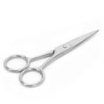 thumbnail image 6 of M Buder Precision Men's Grooming Facial Beard and Mustache Trimming Shears, 1.77 inches / 4.5 cm, Silver, 6 of 9