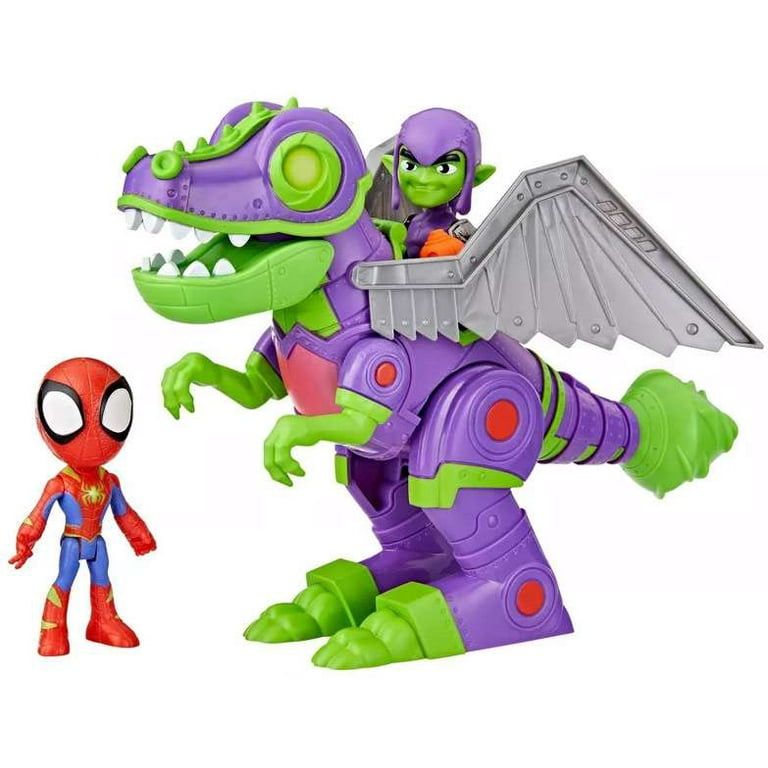 Marvel Dino-Webs Goblinsaurus Mech Pack Acton Figure Set Marvel Dino-Webs Goblinsaurus Mech Pack Acton Figure Set