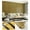 Ripple Gold, variant on Rolls 3D Stereo Carved Metal Groove Wall Stickers – Sound-Absorbing PVC, Peel-and-Stick for Kitchen, Bathroom, Living Room