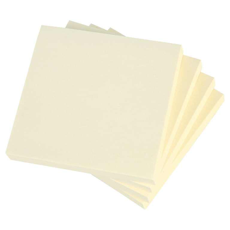 Pen + Gear Sticky Notes, Yellow, 400 Sheets, 4 Count, 1900WM-PLSR