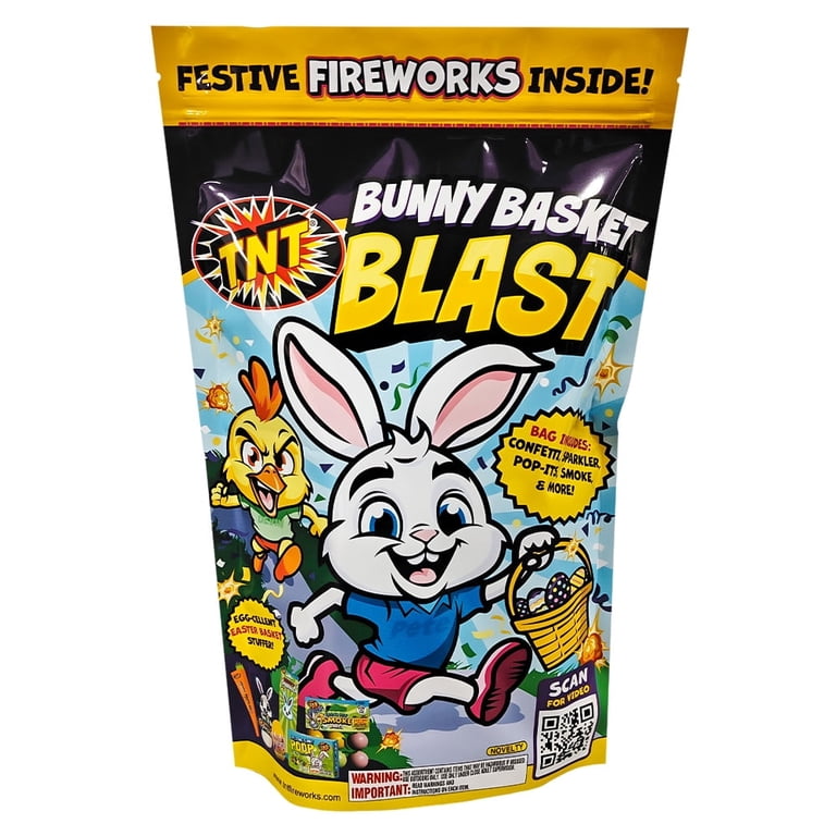 Bunny Basket Blast, TNT Fireworks, 3 Total Value Packs - Walmart.com