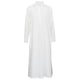 thumbnail image 3 of Vestido largo casual de manga larga con mangas largas para mujer MABOTO Blanco/L, 3 of 7