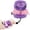 Purple, variant on Ferret Harness and Leash, Adjustable Walking Vest for Guinea Pig, Kitten, Puppy, Bunny and Other Small Animals, Soft and Breathable Ferret Lead Leash with Evil Wings and Safe Bell
