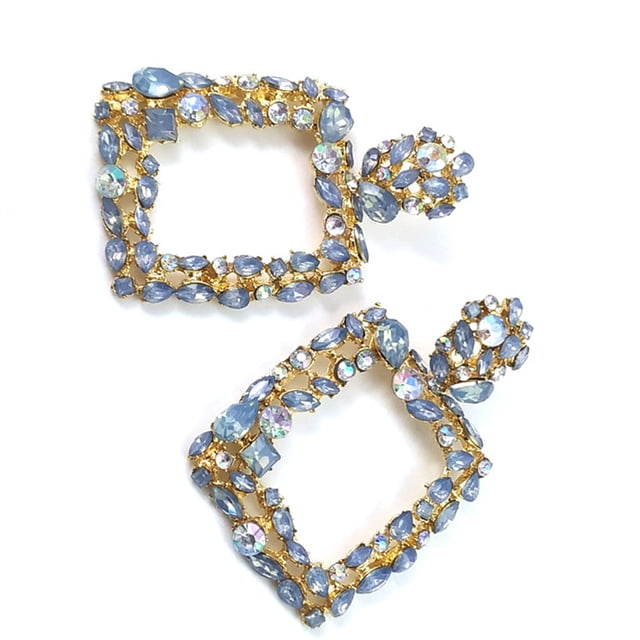 Sonducket 1 par de pendientes para mujer, joyería sencilla para niñas, pendientes Retro exquisitos para cumpleaños, Día de Acción de Gracias, Ropa, zapatos y accesorios Miscelánea Azul Sonducket AP009072-05