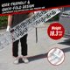 thumbnail image 3 of Yeshouse Rampas para motocicletas, rampas de carga plegables de 340 kg, 225 x 28 cm, con correas, ideales para camionetas, remolques, UTV y motos todoterreno, 3 of 8