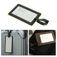 thumbnail image 4 of Unique Bargains 1 Pc Airplane Pattern Luggage Tag for Travelling Yellow, 4 of 4
