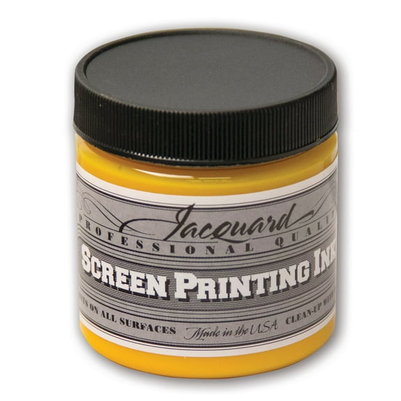 Jacquard Professional Screen Printing Ink, 4 oz., Process Yellow