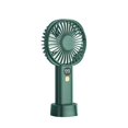 thumbnail image 3 of Ventilador de mano portátil Ventilador de bolsillo de refrigeración de 5 velocidades Soporte plegado silencioso Eléctrico verde perfecl Abanico portátil, 3 of 8