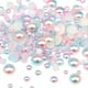 thumbnail image 4 of 1200 piezas ABS Time Gemstone Semicircle Simulación Perla Parche Decorativo Time Gemstone Patch Suministros para joyería Craft Nail Art (Tamaño mixto), 4 of 6