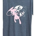 thumbnail image 3 of Pokémon - Mew and Mewtwo -  Women's Short Sleeve Graphic T-Shirt, 3 of 5