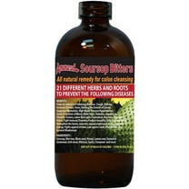 Amenazel Organic Herbal Soursop Bitters, Dairy-Free, Vegan, 16oz (Pack of 1)