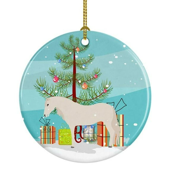 Paso Fino Horse Christmas Ceramic Ornament