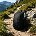 thumbnail image 4 of Foldable Backpack Lightweight Portable Travel Daypack Water Resistant for Hiking Camping Outdoor Sports,1PC,Black, 4 of 8