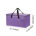 thumbnail image 3 of Vacemry Large Capacity Storage Bags, 4-Pack Foldable Moving Totes for Clothes, Portable Household Organization with Carry Handles, Durable Construction for Repeated Use, 3 of 6