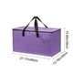 thumbnail image 3 of Bolsas de Almacenamiento Plegables de Gran Capacidad - Paquete de 4 Organizadores para Mudanzas y Viajes, para Ropa, Edredones y Artículos Del Hogar, 27 X 14 X 13 Pulgadas, 3 of 6