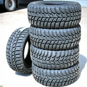 Set of 4 Crosswind by LingLong M/T 265/70R16 110/107Q C 6 Ply mud Light Truck Tires