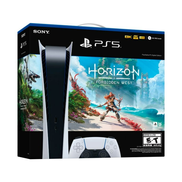Sony PlayStation 5, Forbidden Horizon West™ Edition Bundle Digital