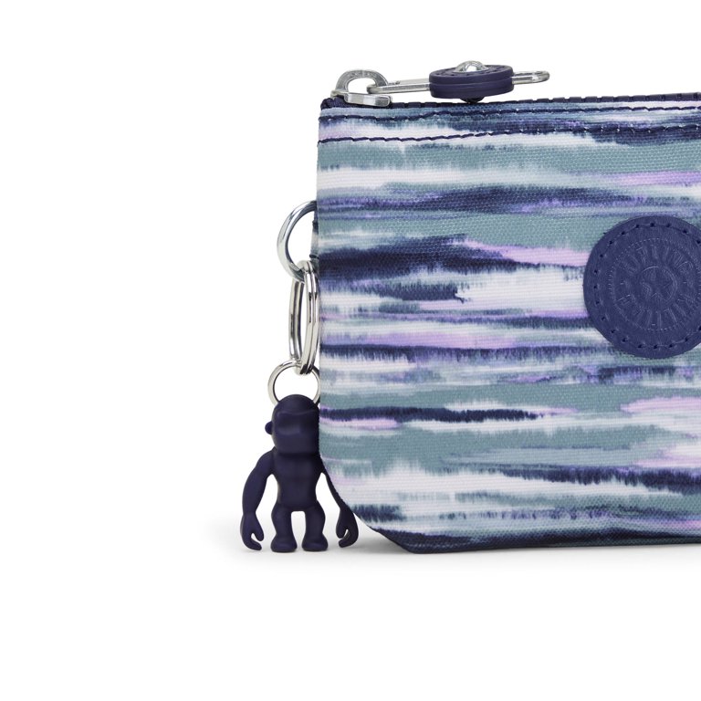 Kipling Women's Creativity Small Printed Organizer Pouch Coin Purse Keychain