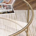 thumbnail image 2 of Sauder International Lux Round Coffee Table, 2 of 5