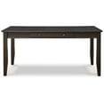 thumbnail image 2 of Ashley Furniture Ambenrock Wood Dining Room Table with Storage in Dark Brown, 2 of 5