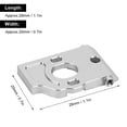 thumbnail image 4 of RC Accessories, RC Car Parts Motor Holder Motor Mount for WL Replacement Accessory  for Remote Control Car for Assemble the Parts Blue K989-37B,Silver K989-37S,Titanium Color, 4 of 7