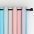 thumbnail image 5 of Lfeey Pink and Blue Ombre Curtains, Blackout Curtain for Bedroom/Living Room, 42x96 inch, Set of 2, 5 of 6