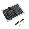 thumbnail image 1 of Panel solar monocristalino, acabado de lujo del panel solar del coche del panel solar de la célula solar de 15W 18V, 1 of 8